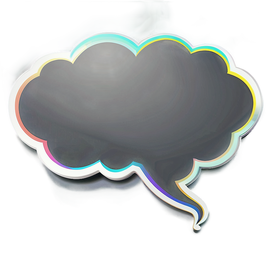 Thought Bubble On White Background Png Xnb24 PNG