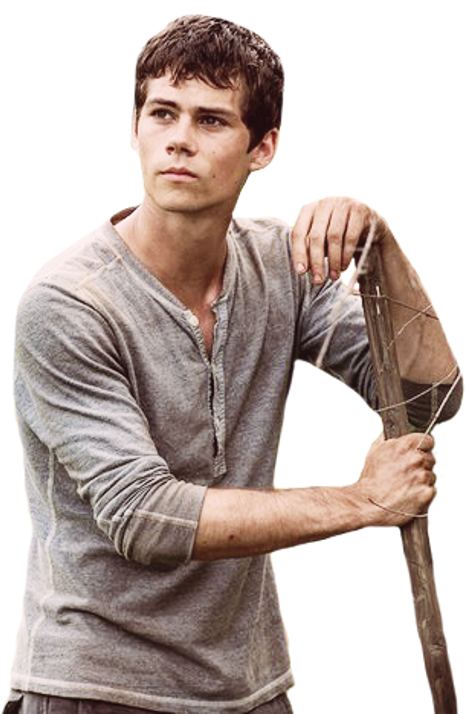 Thoughtful Young Man Leaningon Tool PNG