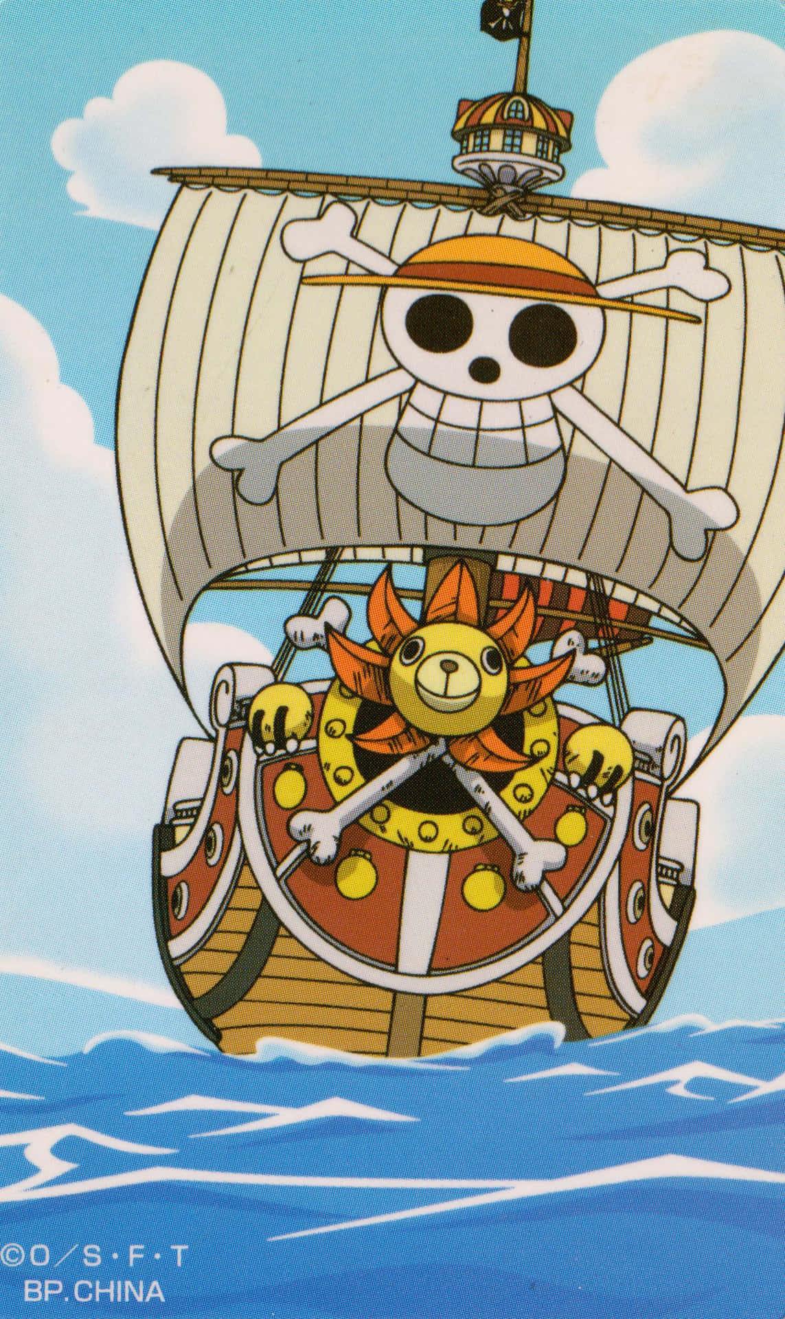 Join the Straw Hat Pirates aboard the Thousand Sunny! Wallpaper