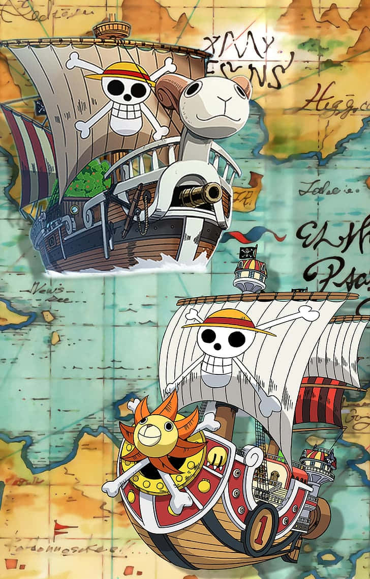 The Thousand Sunny, a symbol of adventure and exploration Wallpaper