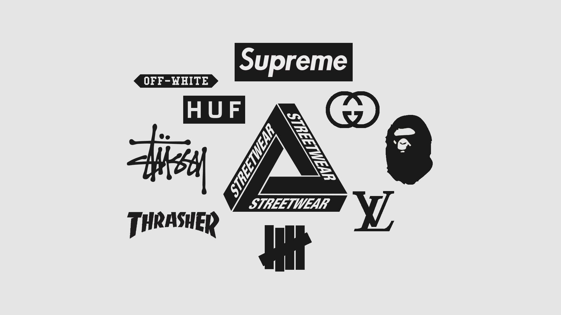Thrasher And Streetwear Brands Wallpaper