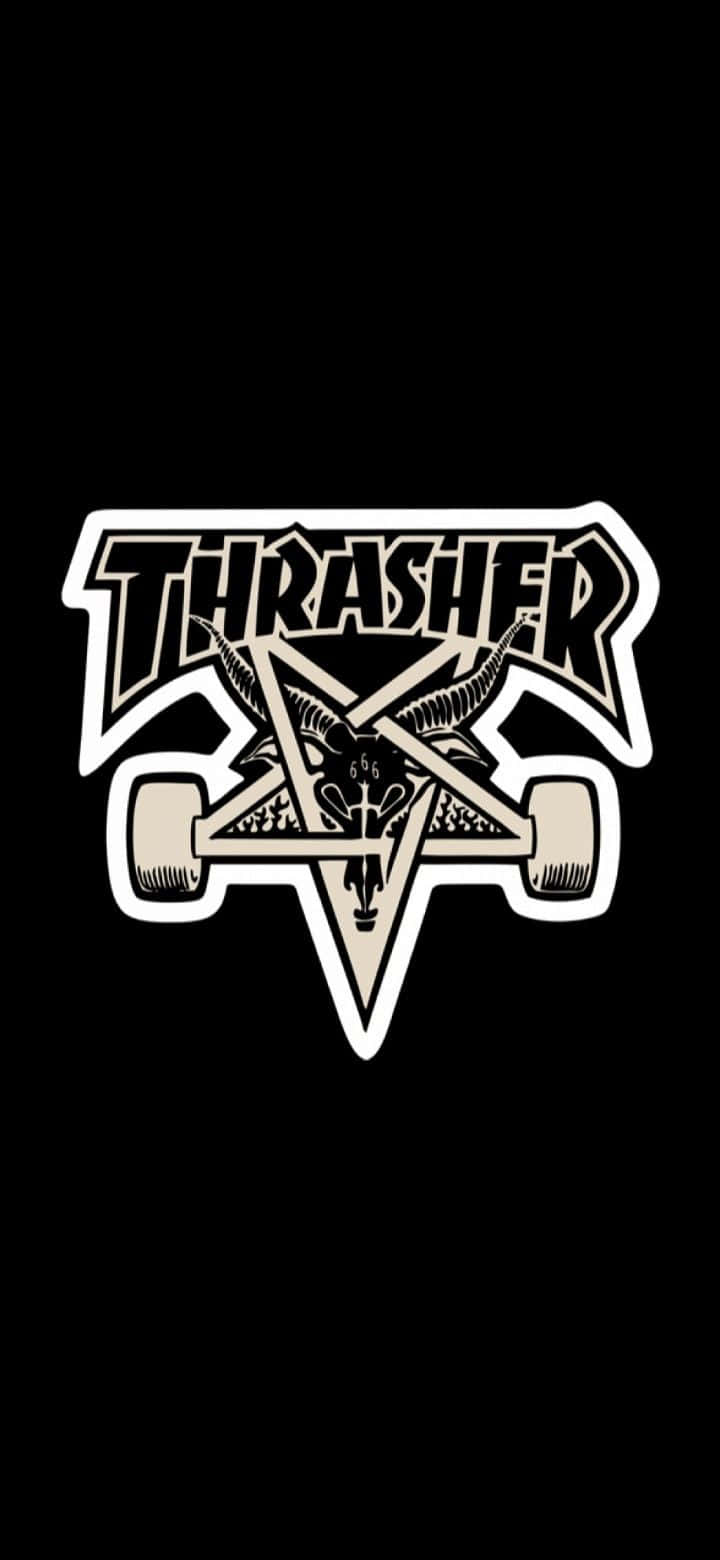 Adesivocon Il Logo Thrasher