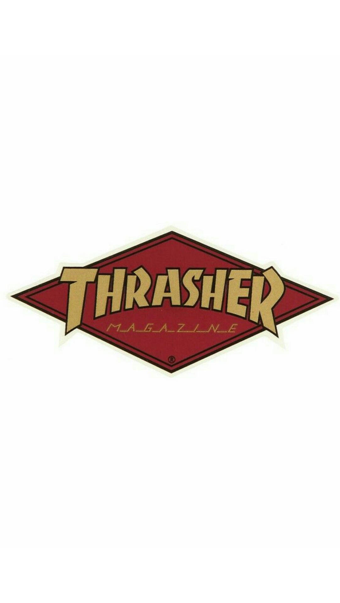 Thrasher Logo Red Sign Wallpaper