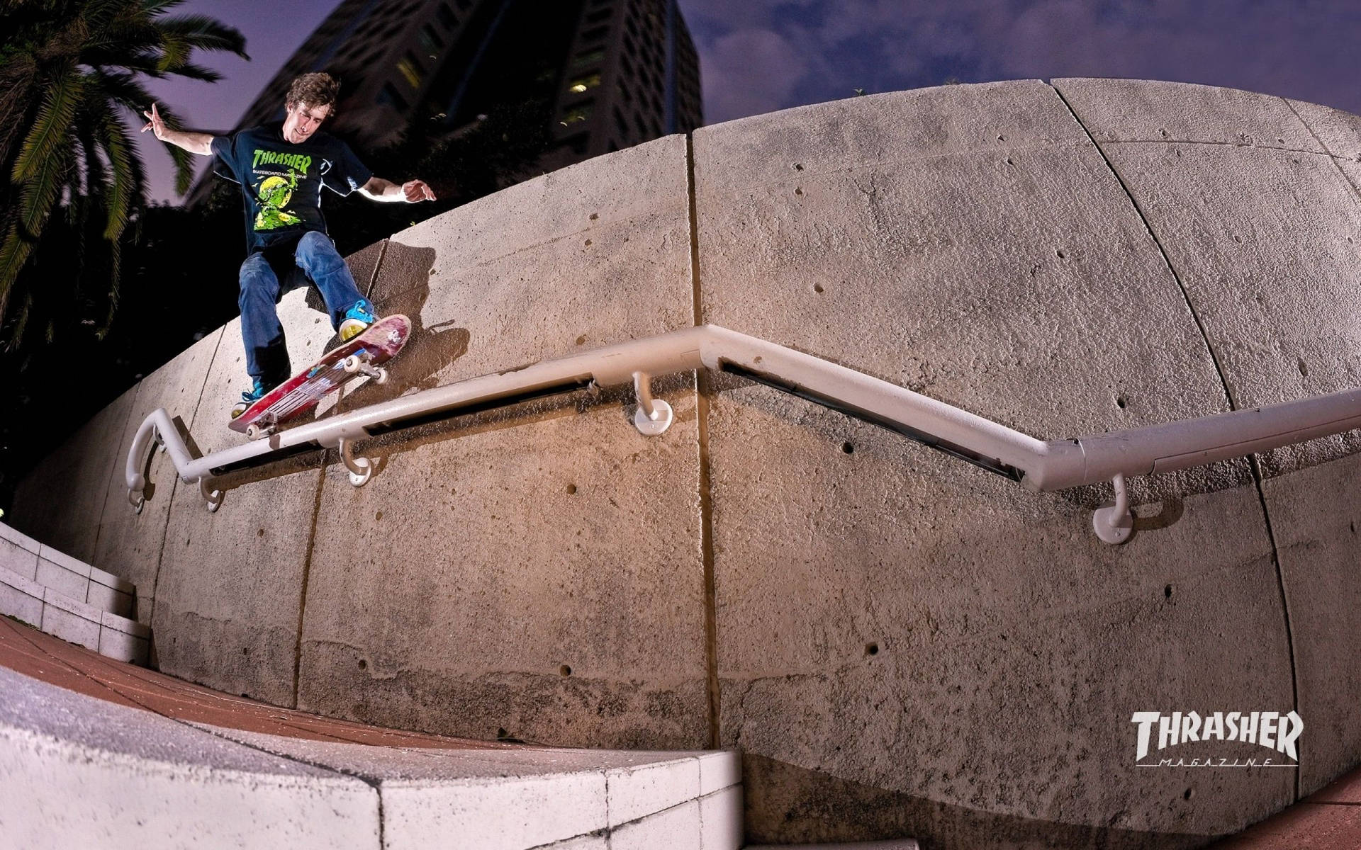 Thrasher Magazine Skateboarding Wallpaper