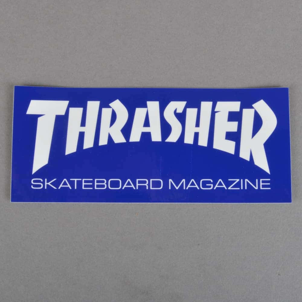 Skateboardenmit Thrashers!