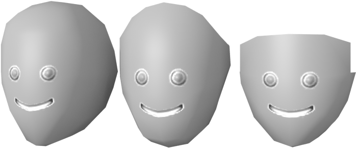 Download Three Blank Mannequin Faces | Wallpapers.com