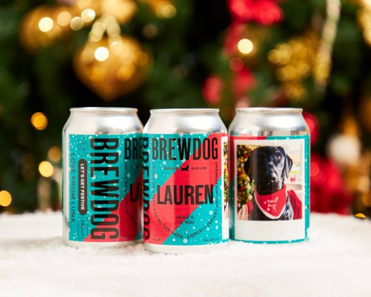 Three Brewdog Lauren Beer Cans Picture