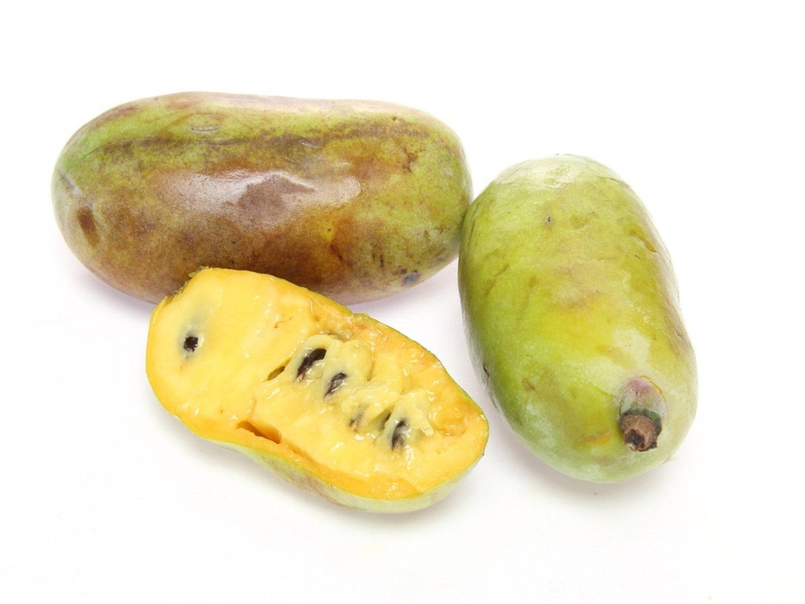 Tresdeliciosas Frutas De Papaya. Fondo de pantalla