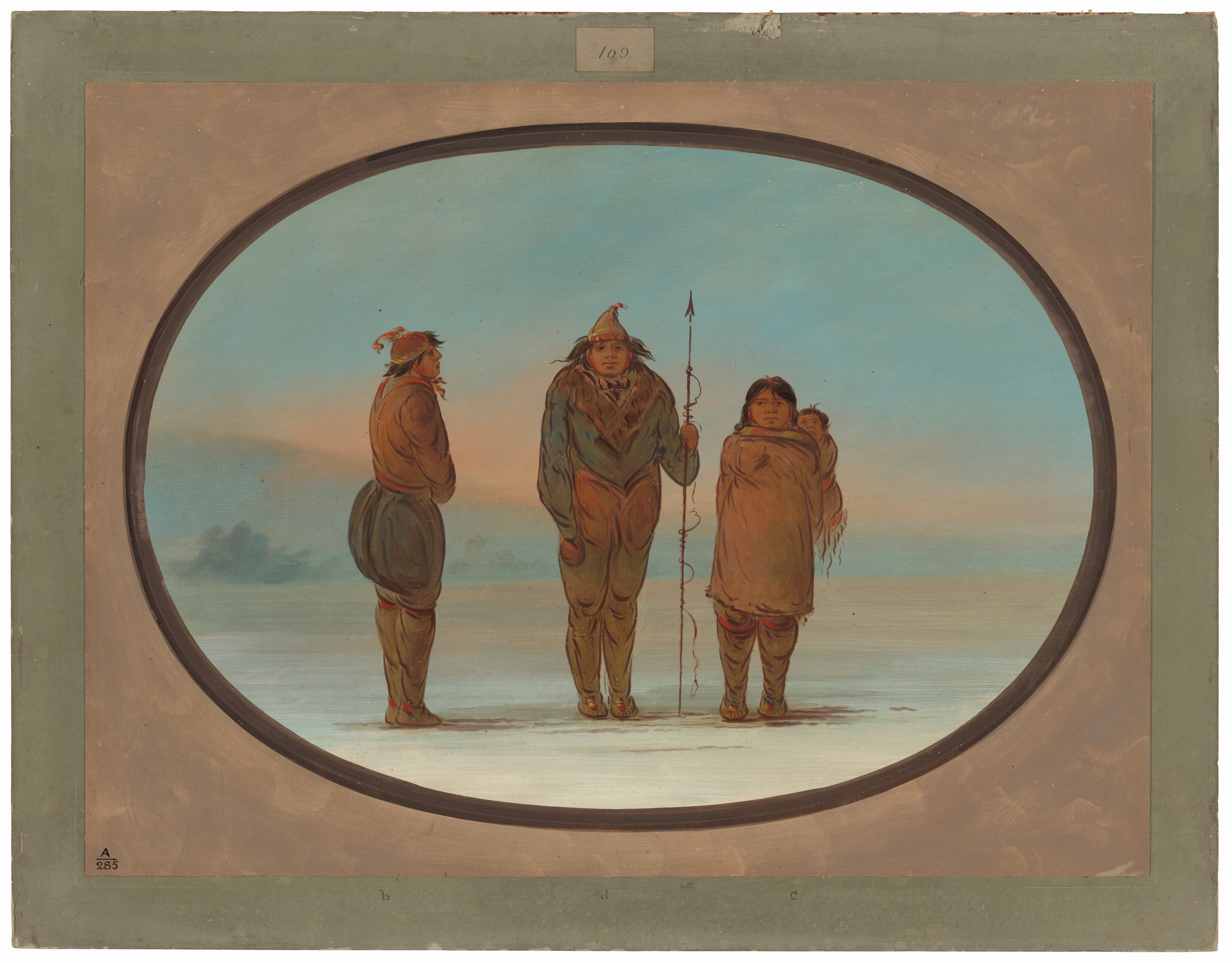 Three Esquimaux Wallpaper