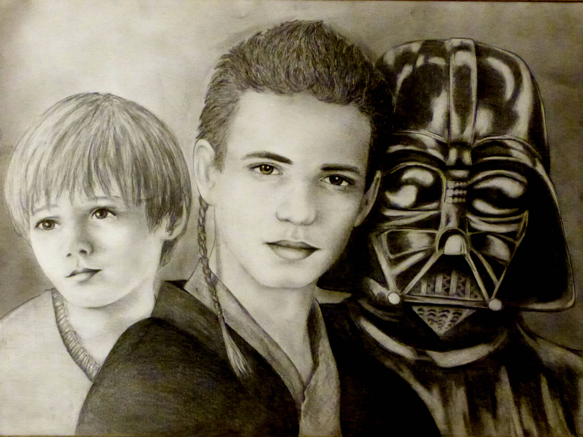 Three Faces Of Darth Vader 4k