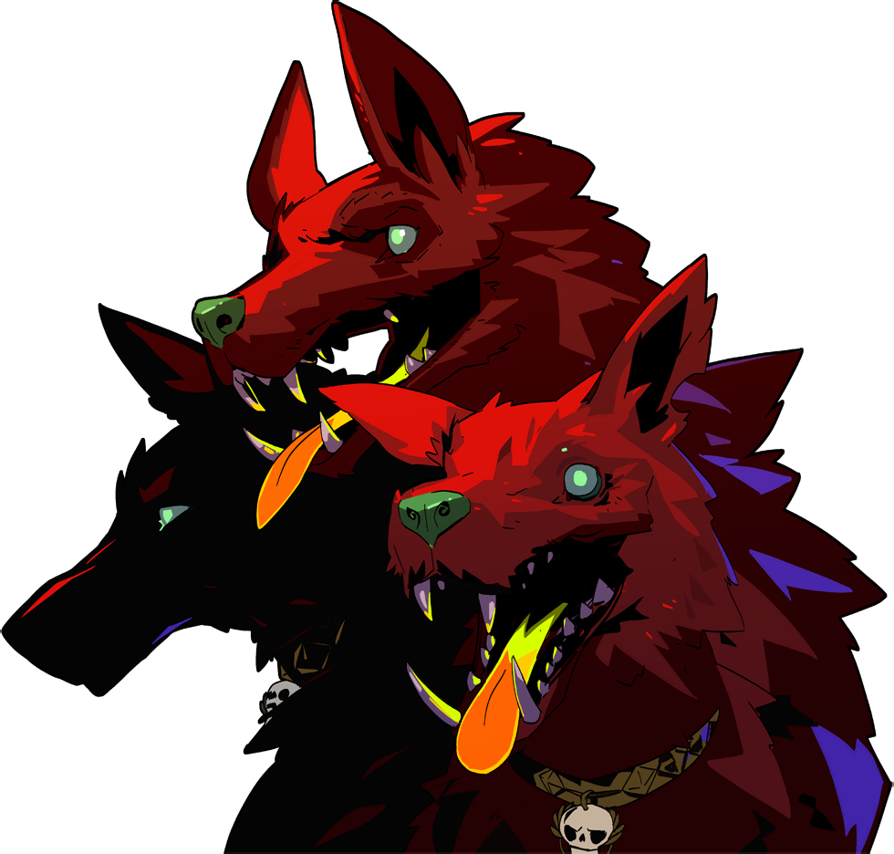 Three Headed Cerberus Artwork Hades PNG