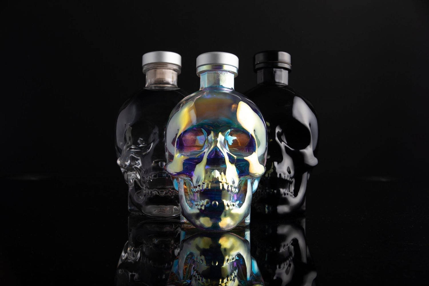 Three Kinds Of Crystal Head Vodka Picture