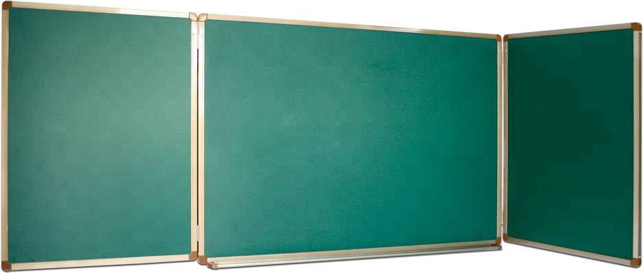 Three Panel Folding Blackboard PNG