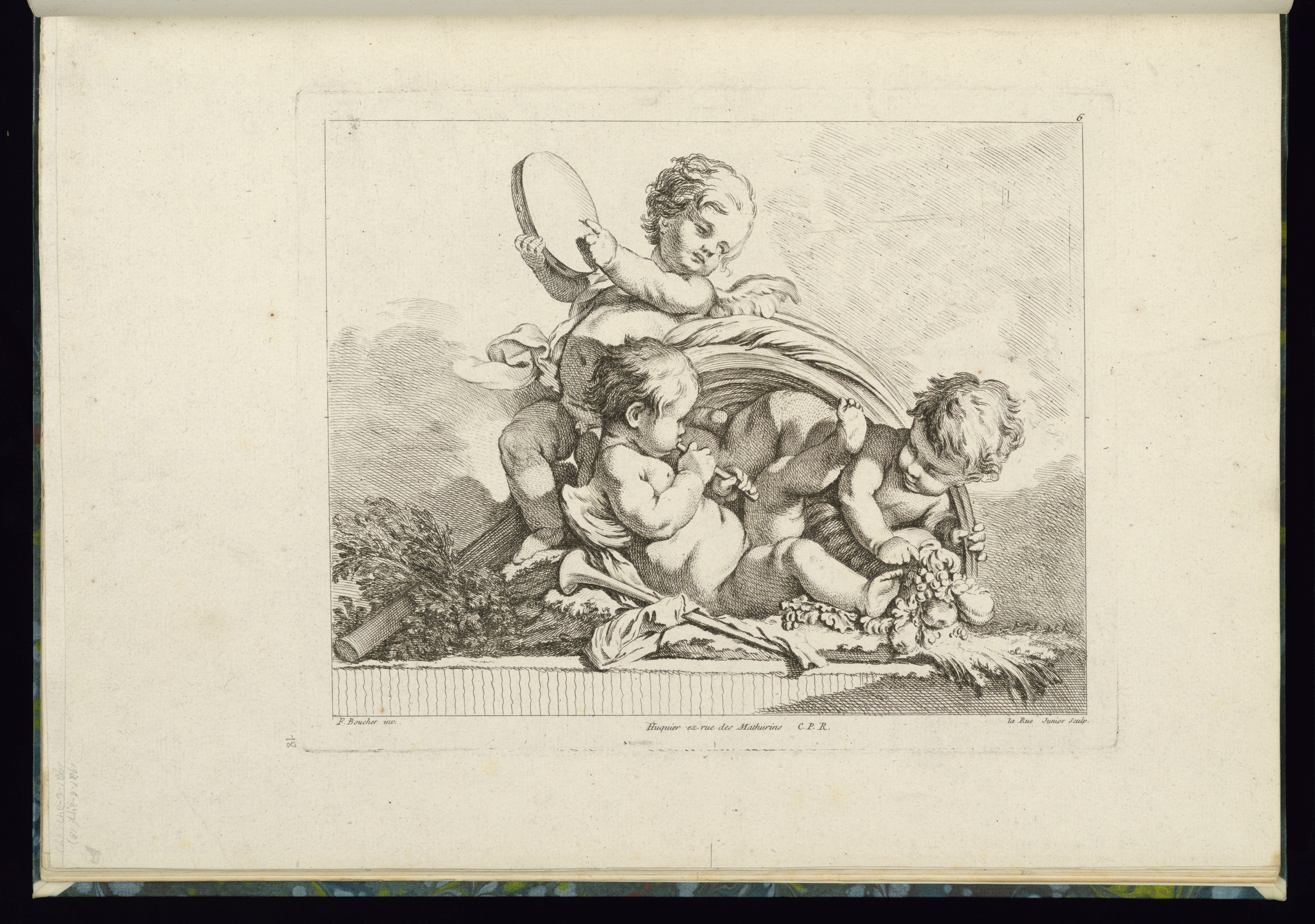 Three Putti Wallpaper