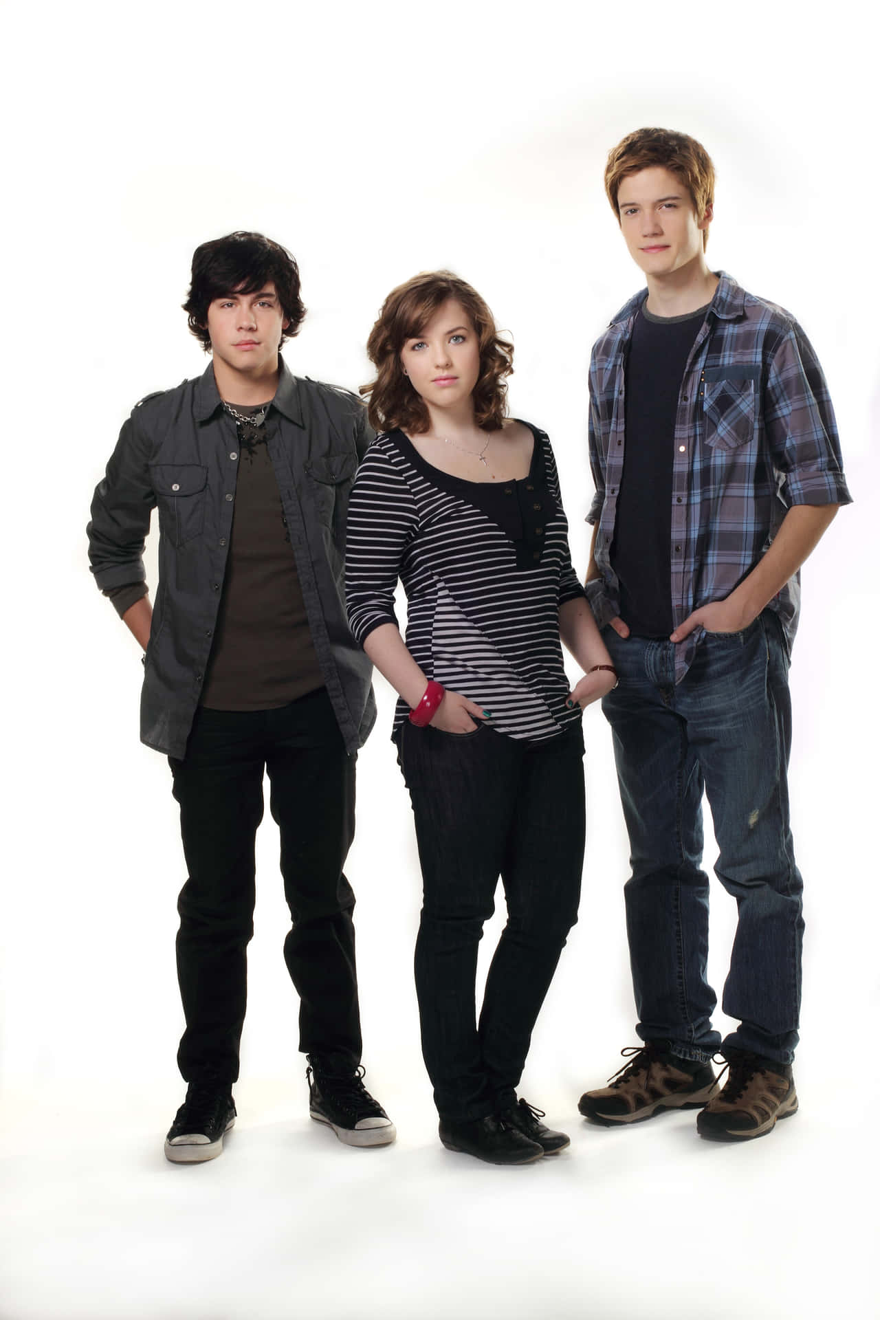 Three_ Teen_ Actors_ Studio_ Portrait Wallpaper