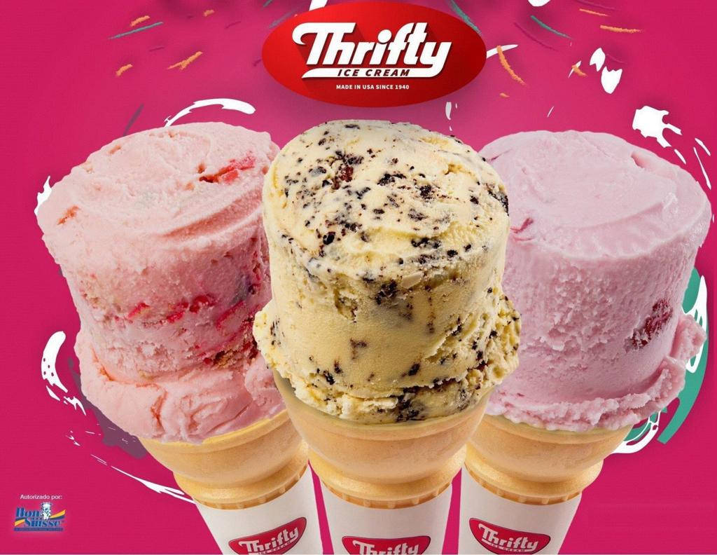 Three Thrifty Ice Cream Cones Wallpaper