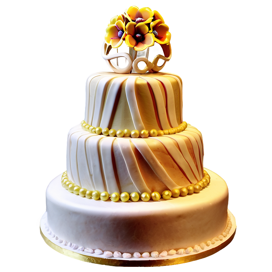 Three-tier Wedding Cake Png 76 PNG