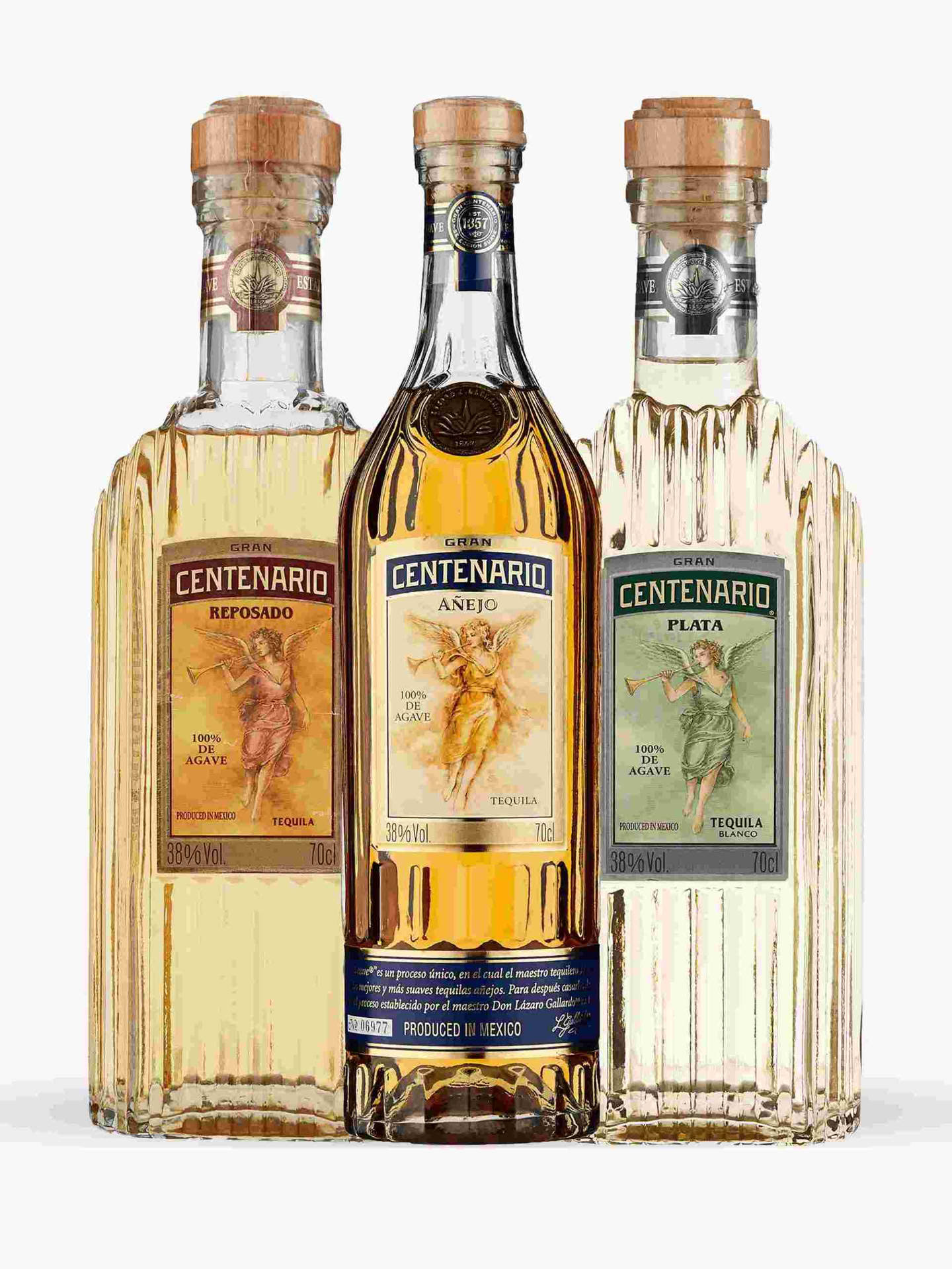 Tresvariantes De Tequila Gran Centenario. Fondo de pantalla