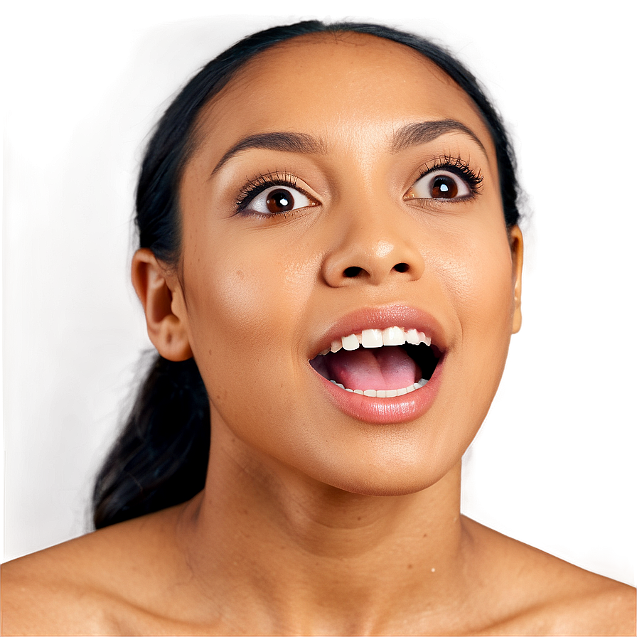 Thrilled Facial Expression Png Sac PNG