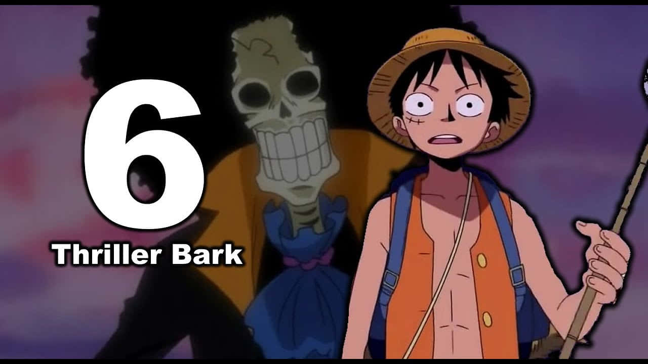 Get ready to embark on an exciting journey with Thriller Bark! Wallpaper