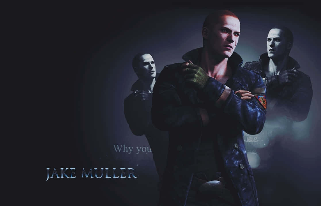 Download Thrilling Encounter - Jake Muller From Resident Evil Wallpaper |  Wallpapers.com