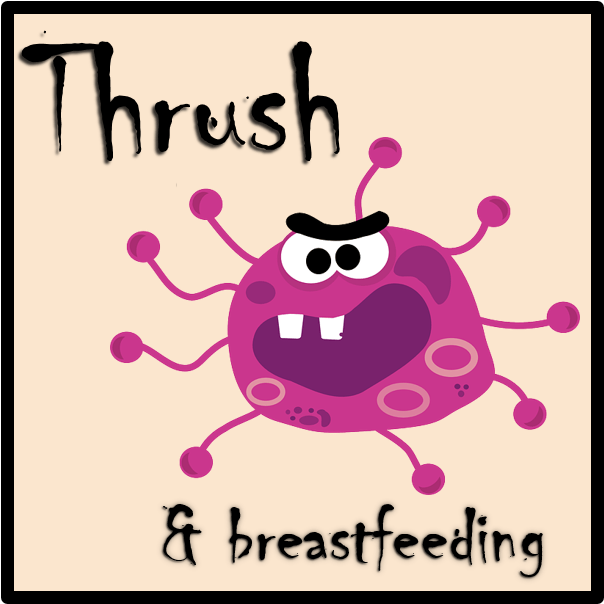 Thrushand Breastfeeding Illustration PNG