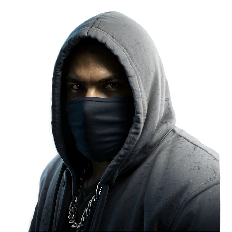 Thug In Shadows Png 06252024 PNG