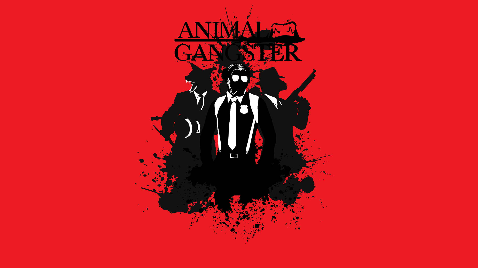 Thug Life Animal Gangster Wallpaper