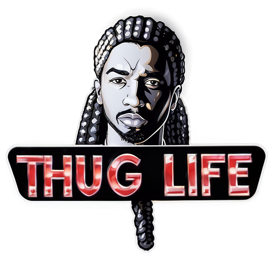 Download Thug Life Logo Png Pcn | Wallpapers.com