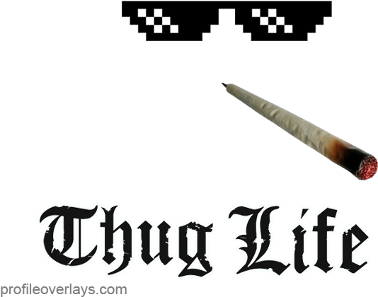 Thug Life Meme Elements PNG