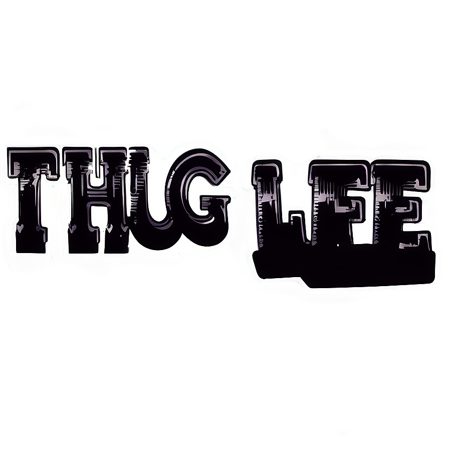 Download Thug Life Sticker Png 26 | Wallpapers.com