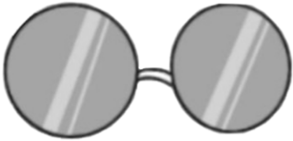 Thug Life Sunglasses Icon PNG