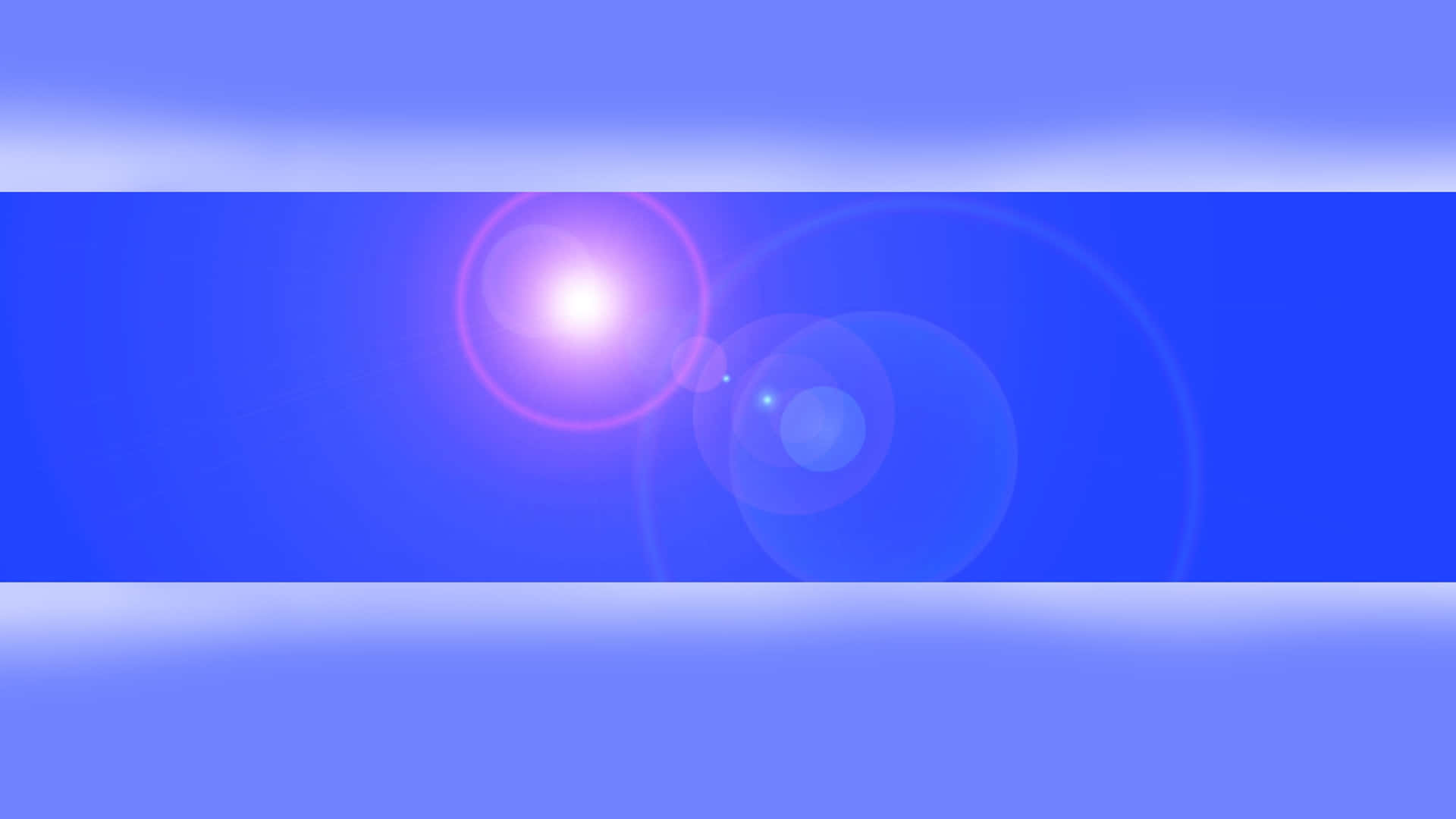 Unosfondo Blu Con Una Luce Blu Che Brilla Attraverso Di Esso