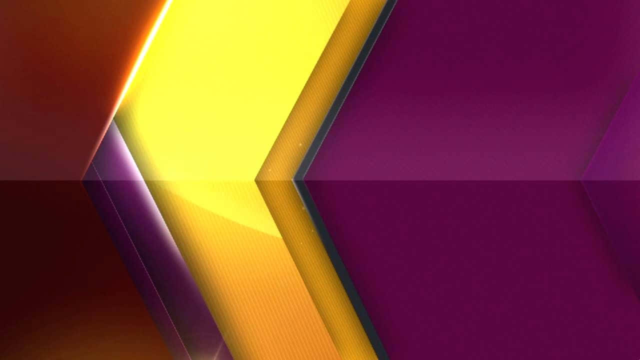 a purple and yellow background with a yellow and purple striped pattern