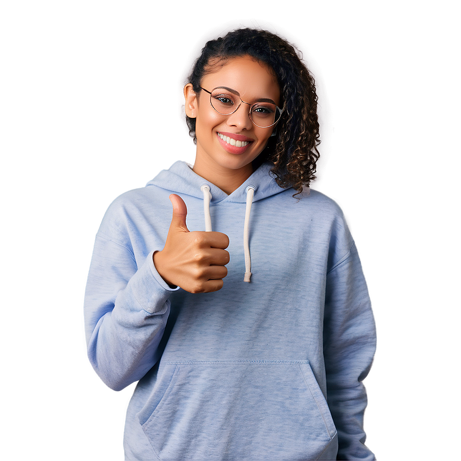Thumbs Up Gesture Outline Png 65 PNG
