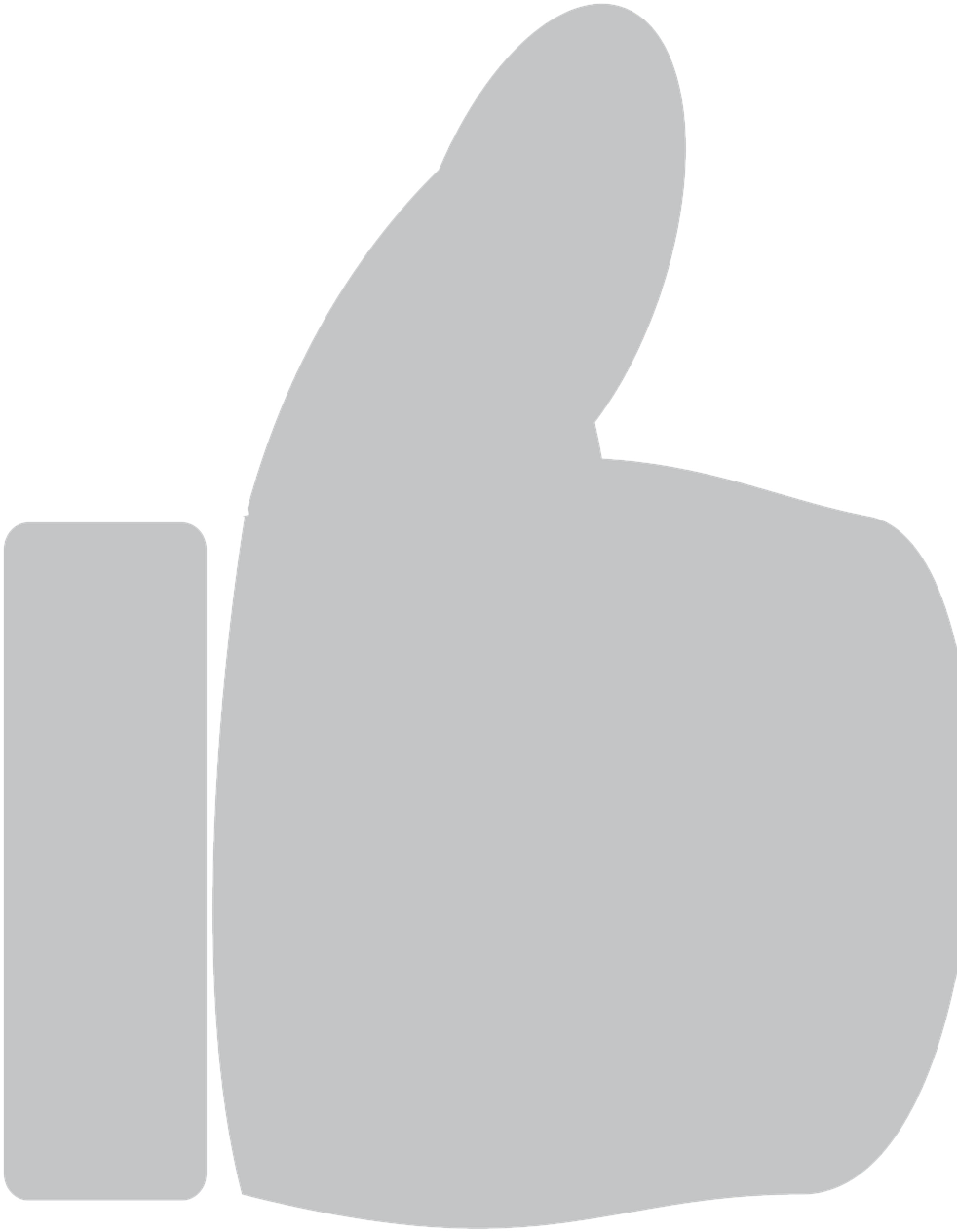 Thumbs Up Like Icon Social Media PNG