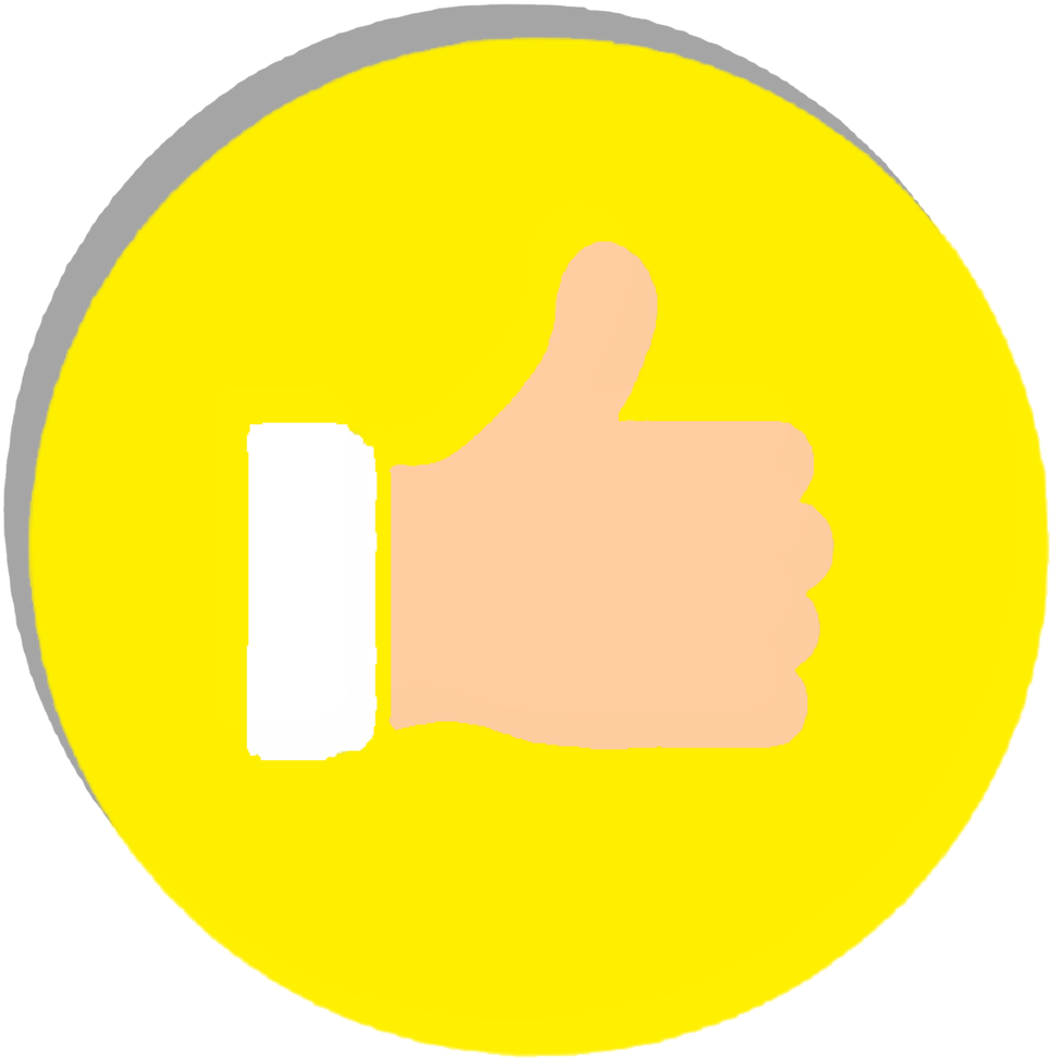 Thumbs Up Like Icon PNG