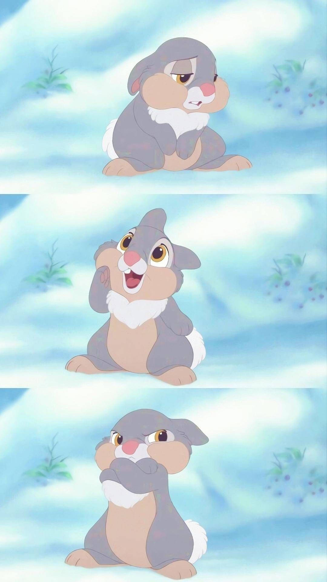 Thumper Emotions Collage Wallpaper