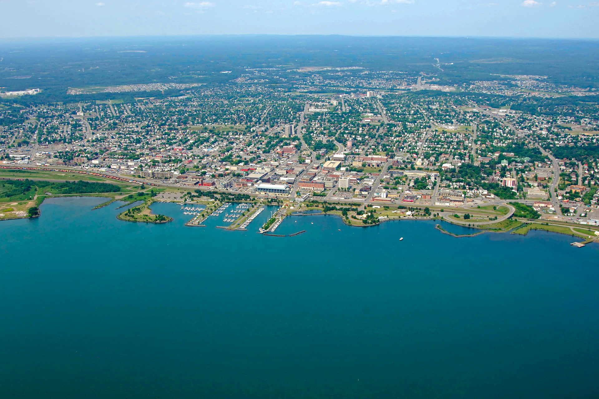 Thunder Bay Aerial View Wallpaper