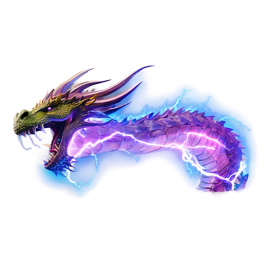 Thunder Dragon Storm Png 8 PNG