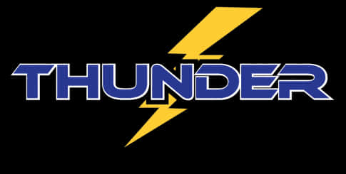 Thunder Logo Design PNG