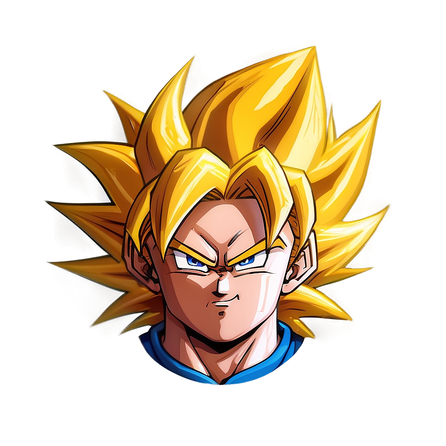 Thunder Super Saiyan Hair Png Oeh PNG