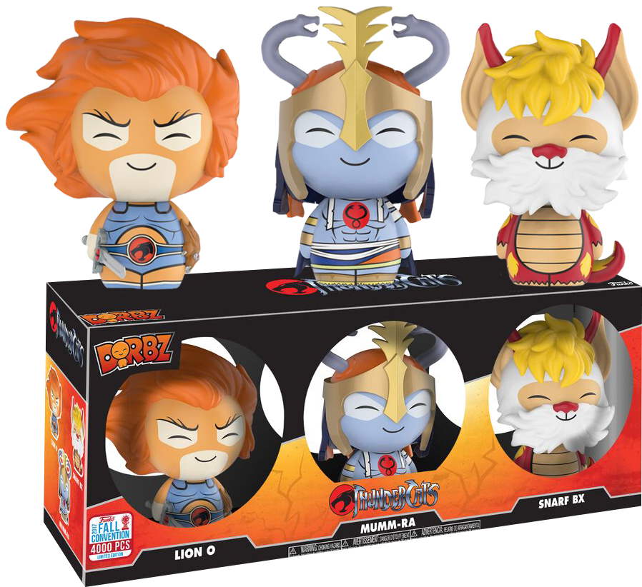 Thundercats Dorbz Figures Collection PNG