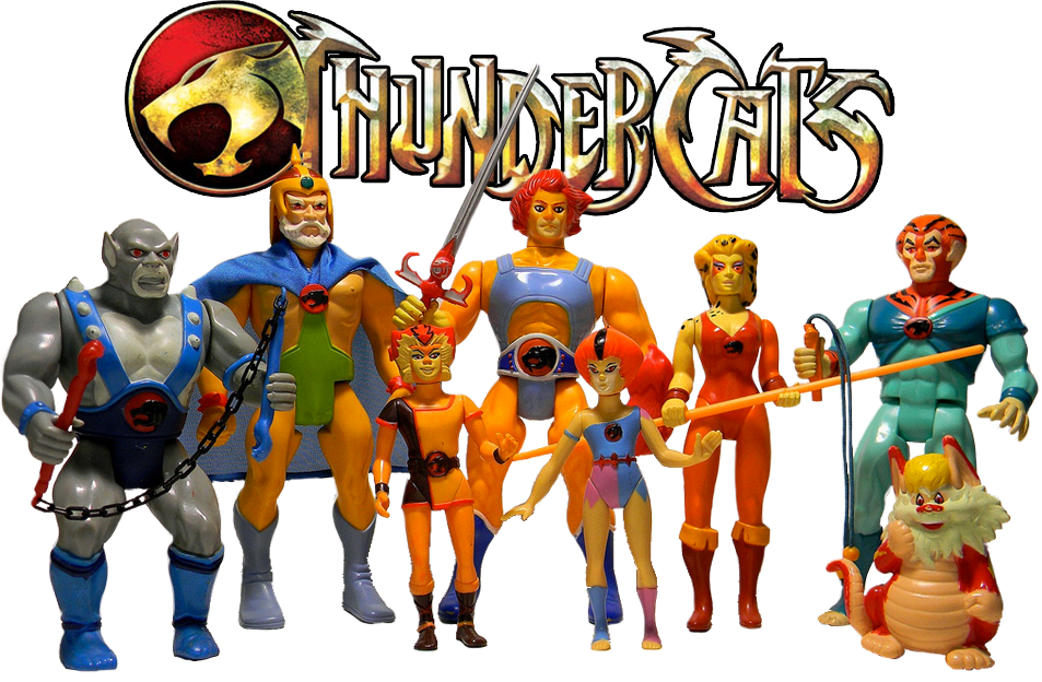 Thundercats Team Action Figures PNG