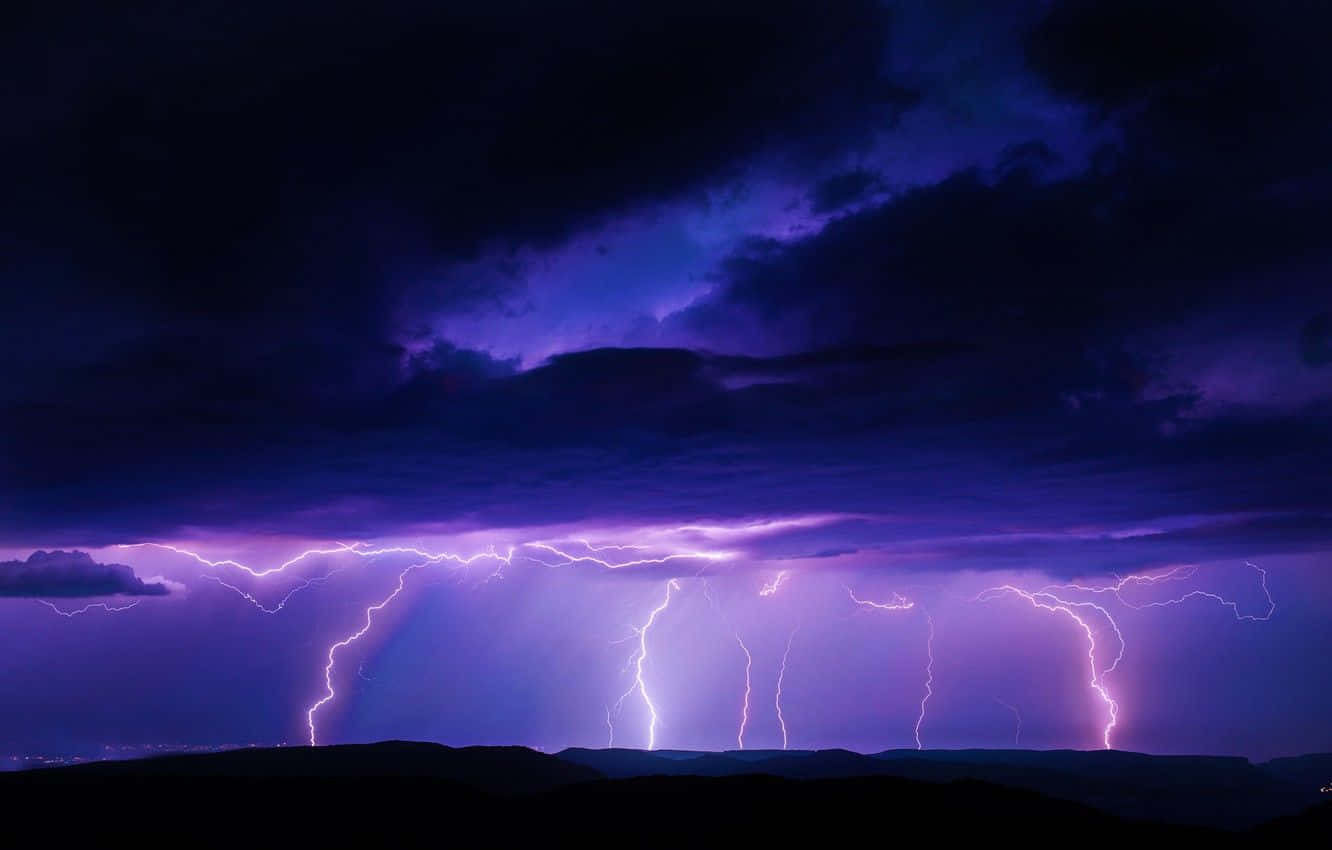 Thunderstorm Over the City