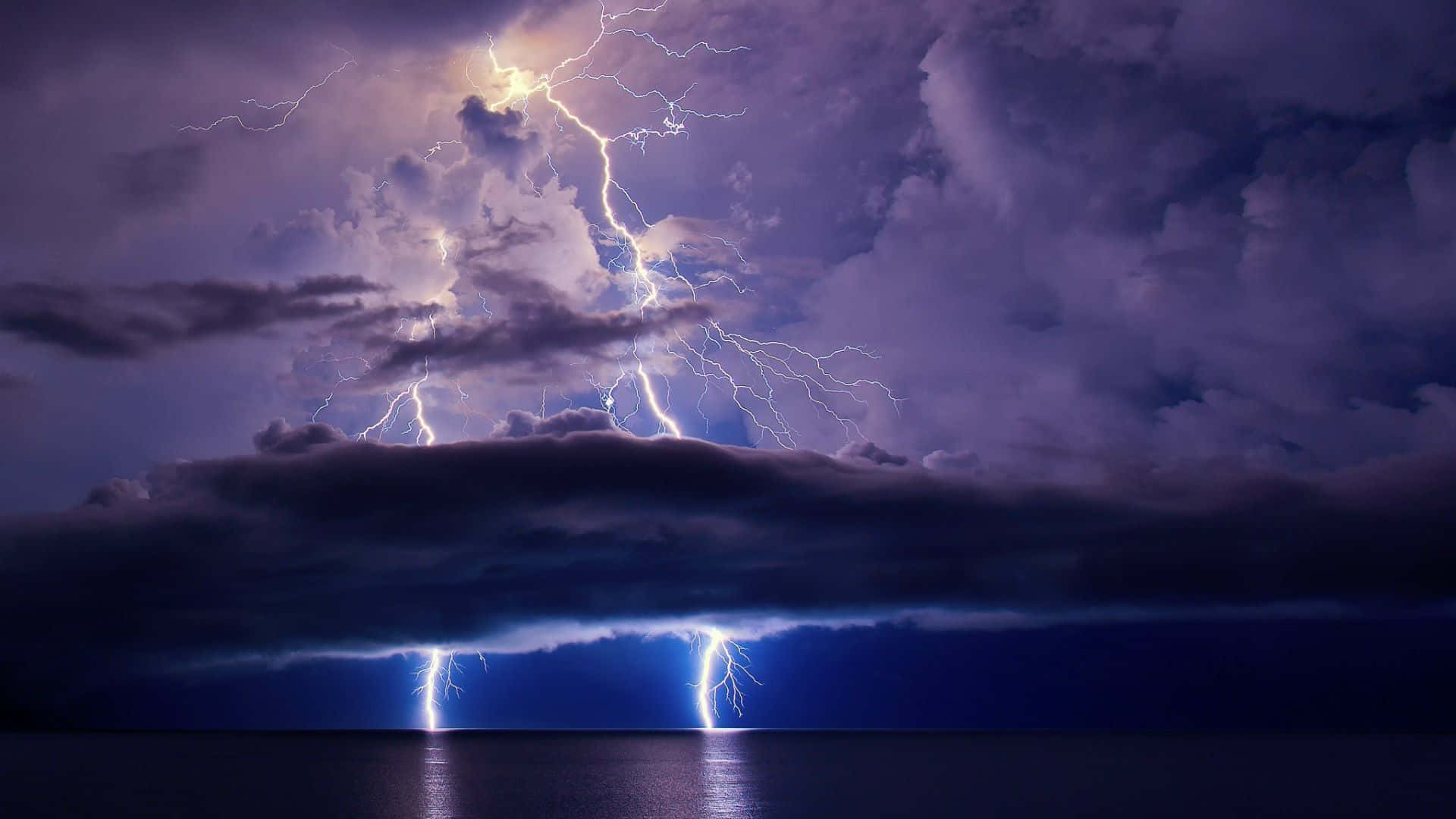 Majestic Thunderstorm Unleashing its Power