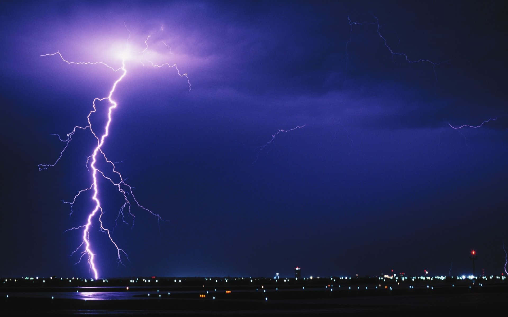 Dramatic Thunderstorm Sky