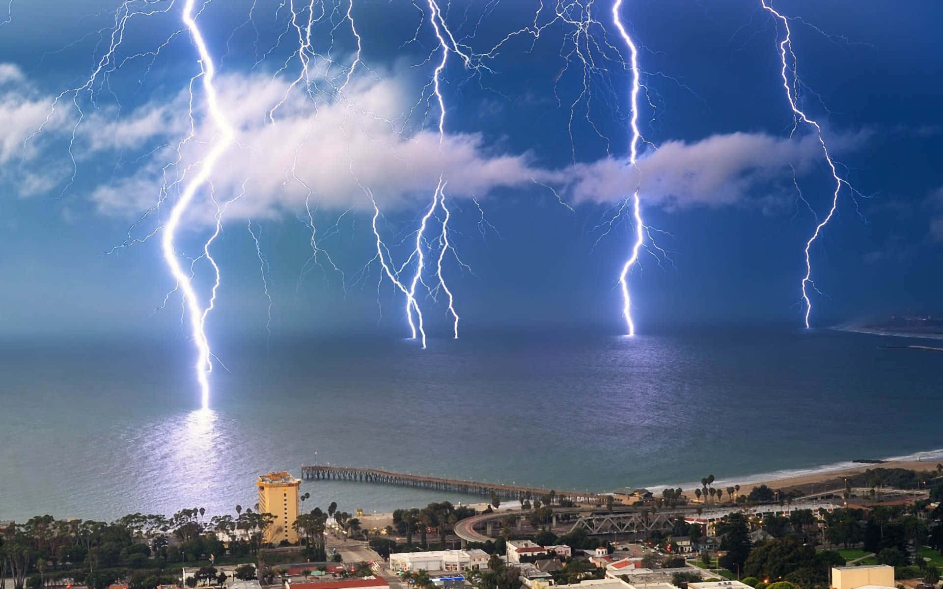 Majestic Thunderstorm Unleashing Nature's Fury