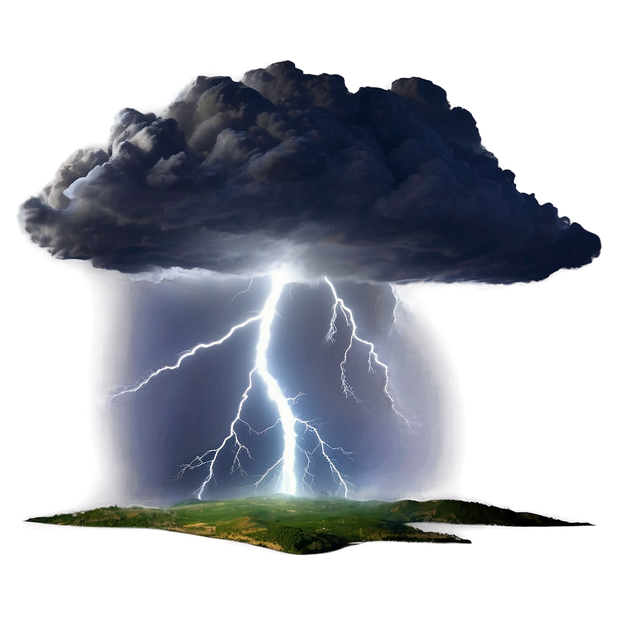 Download Thunderstorm Atmospheric Phenomenon Png Hop | Wallpapers.com