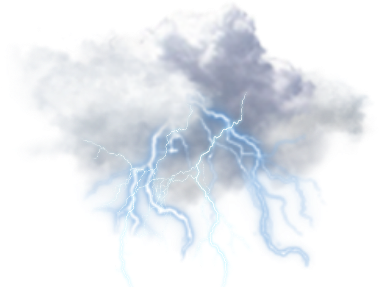 Thunderstorm Cloudsand Lightning PNG